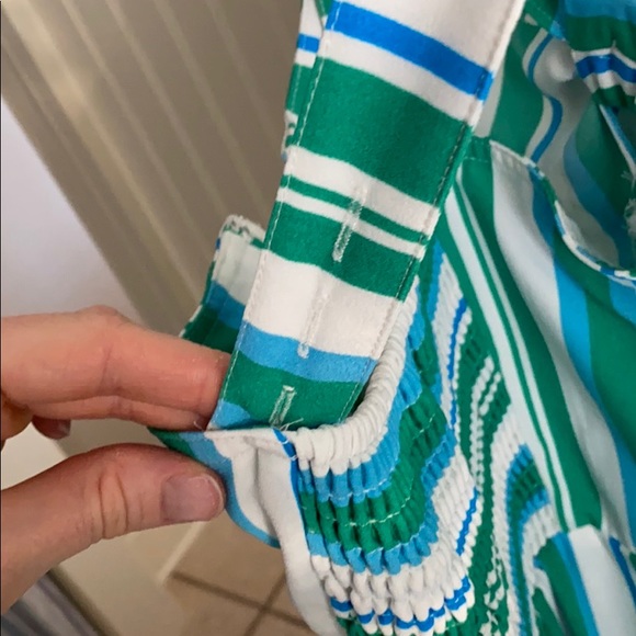 Blue and green jumpsuit - Picture 4 of 4